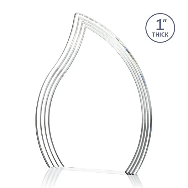 Tidworth Flame Award - Clear