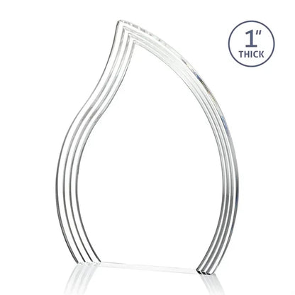 Tidworth Flame Award - Clear