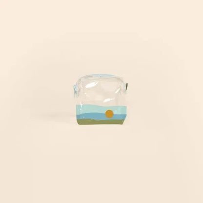 MOD POUCH - LARGE - CLEAR VINYL