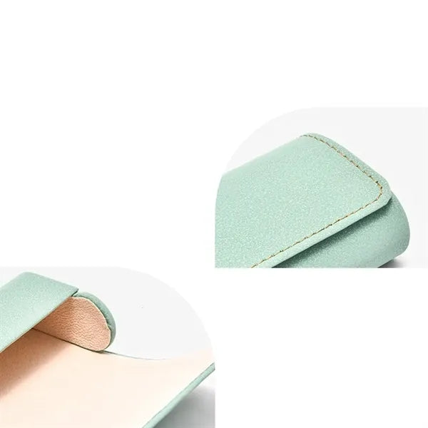 Leather Glasses Case Hard Shell