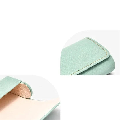 Leather Glasses Case Hard Shell