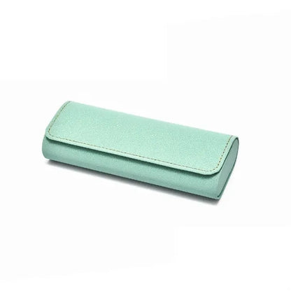 Leather Glasses Case Hard Shell