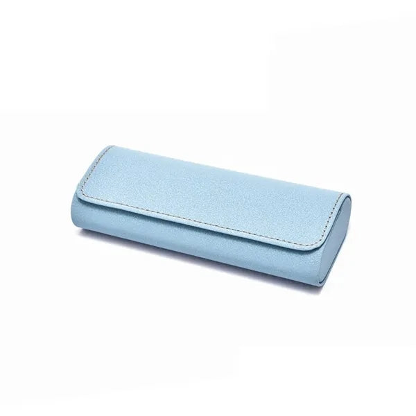 Leather Glasses Case Hard Shell