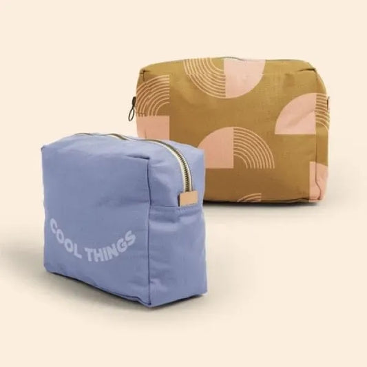 BUSIER BEE - COLORED CANVAS WITH LEATHER TAB