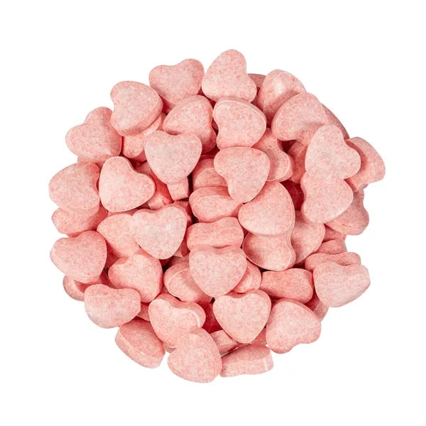 Domed Tin - Imprinted Conversation Hearts