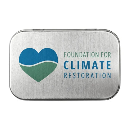 Rectangular Tin - Imprinted Conversation Hearts