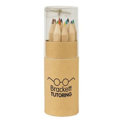 12-Color Pencil Set With Sharpener