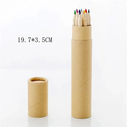 12-Color Pencil Set With Sharpener