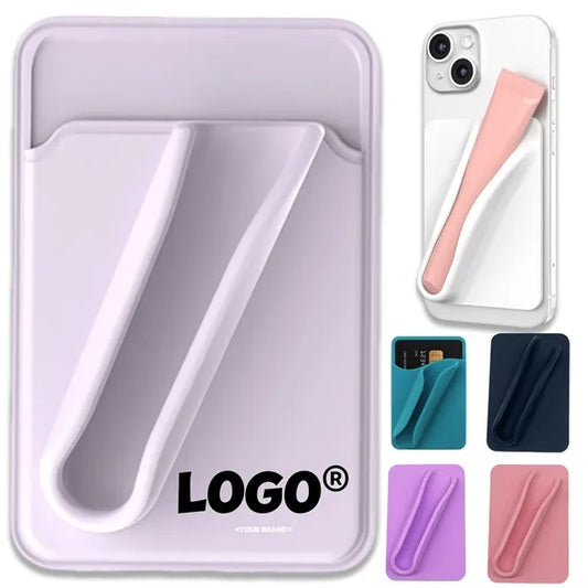 Silicone Lipstick Holder Phone Case Stick-On iPhone Android