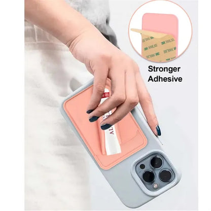 Silicone Lipstick Holder Phone Case Stick-On iPhone Android