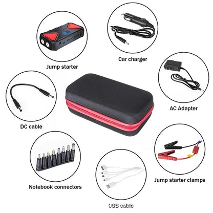18000mAh Portable Car Jump Starter With Power Bank Battery