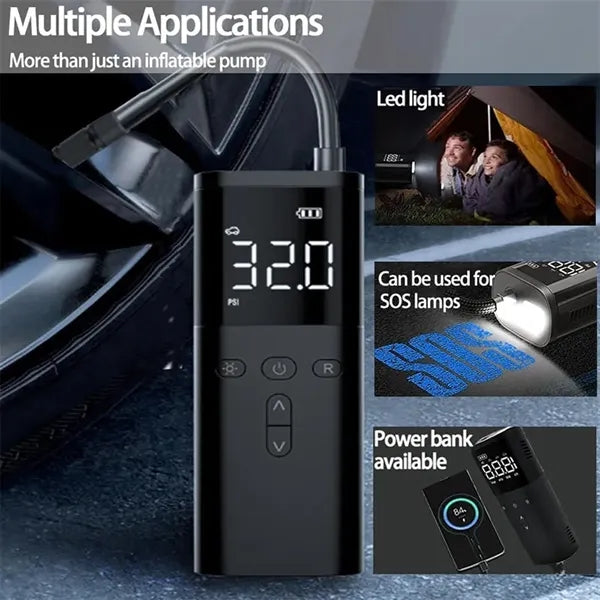 Portable Air Pump For Car Tires