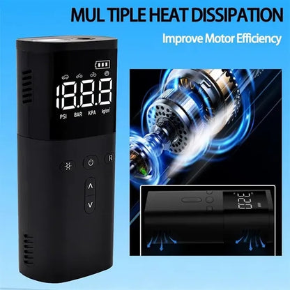 Portable Air Pump For Car Tires