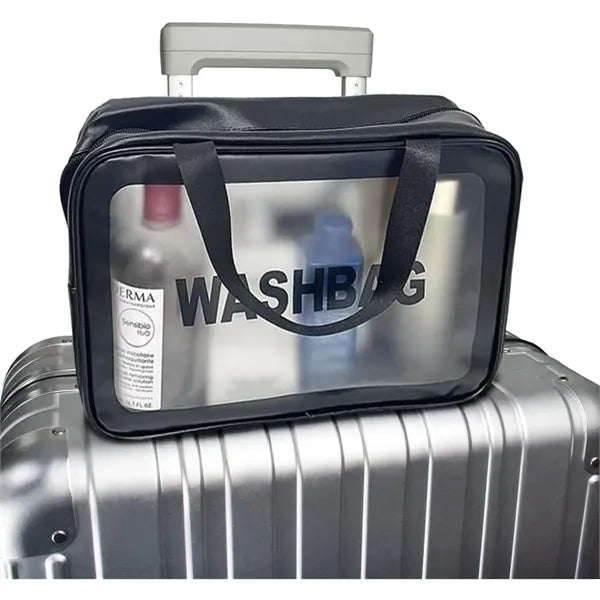 Translucent Waterproof Makeup Cosmetic Bag