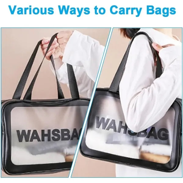 Translucent Waterproof Makeup Cosmetic Bag