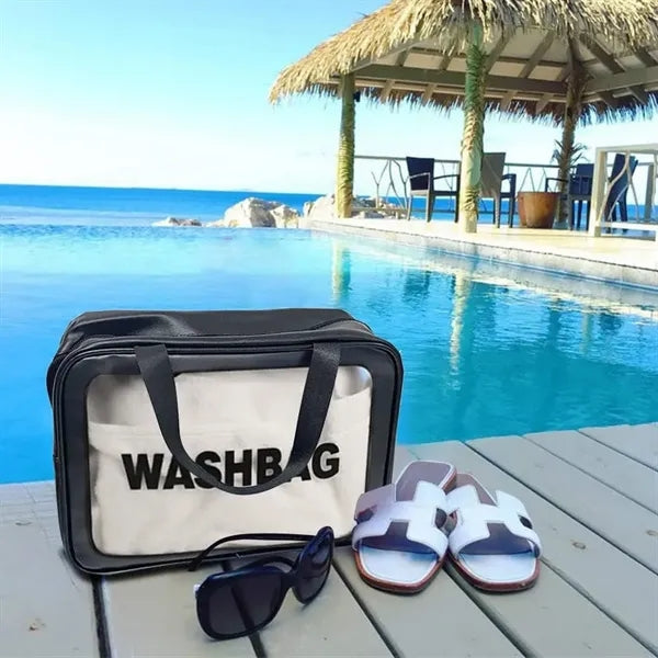 Translucent Waterproof Makeup Cosmetic Bag