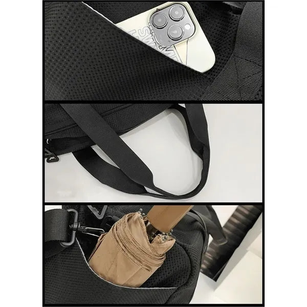 Waterproof Sport Duffle Bag with Shoe Compartment
