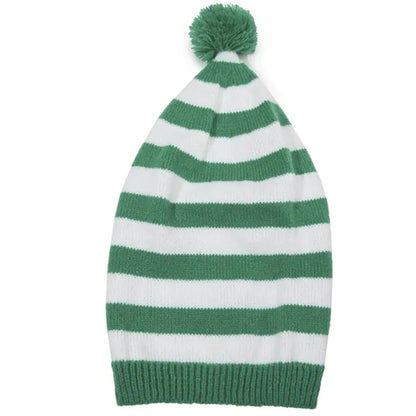 Striped Knitted Christmas Hat