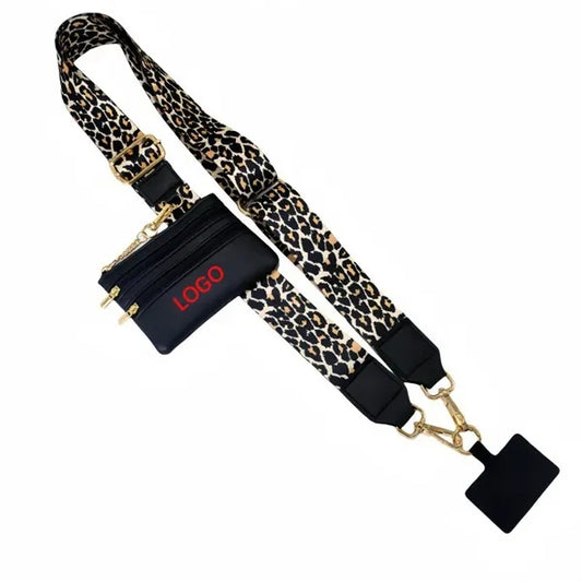 Phone Strap With Zipper Pouch