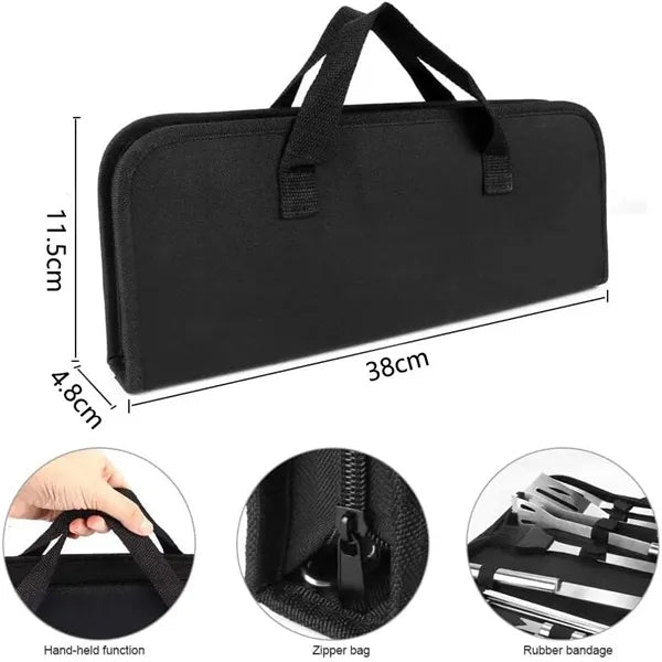 9pcs BBQ Utensil Set