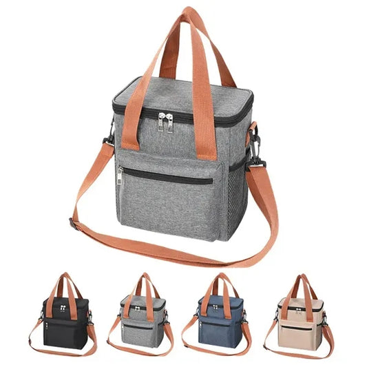 Large Leakproof Crossbody Lunch Bag