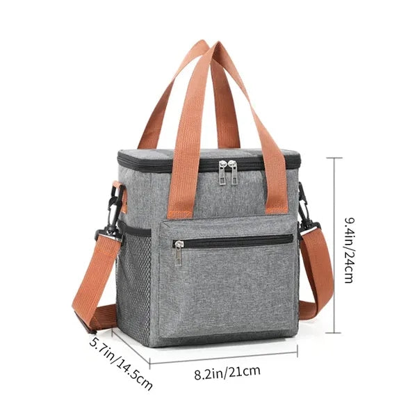 Large Leakproof Crossbody Lunch Bag