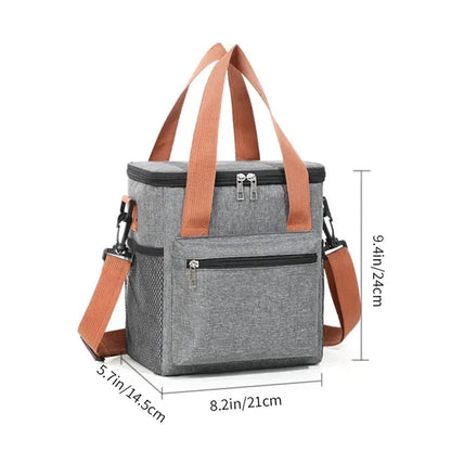 Large Leakproof Crossbody Lunch Bag