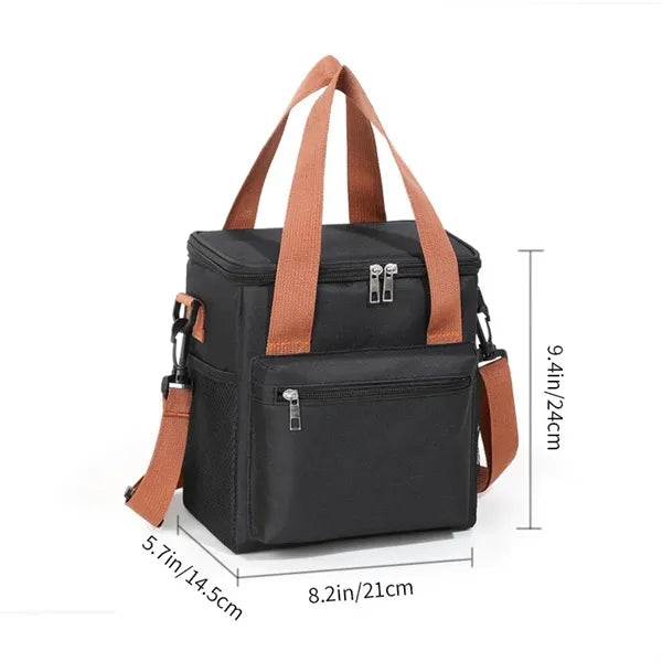 Large Leakproof Crossbody Lunch Bag