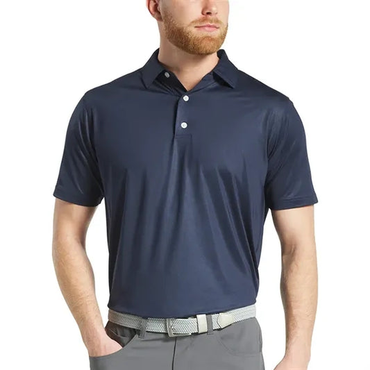 FootJoy Tonal Dot Print Lisle Polo