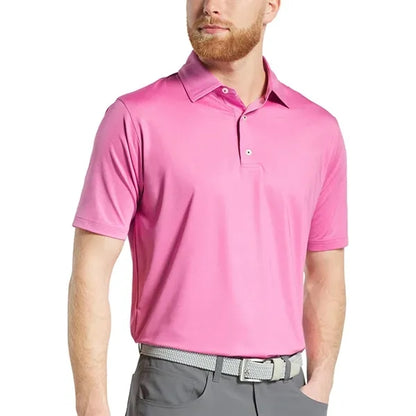 FootJoy Tonal Dot Print Lisle Polo