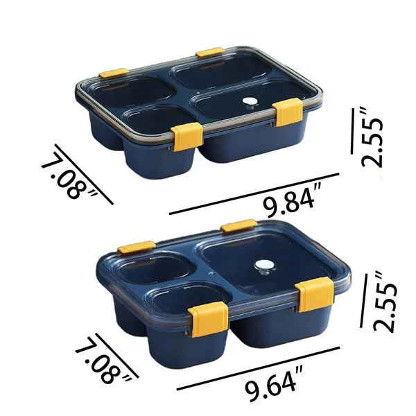 Lunch Box Kids Compartment Insulated School Office