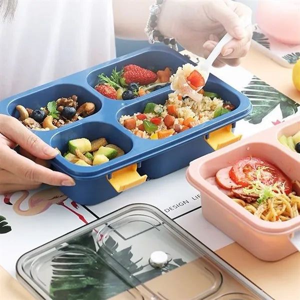 Lunch Box Kids Compartment Insulated School Office