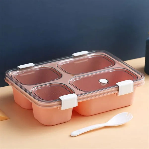 Lunch Box Kids Compartment Insulated School Office