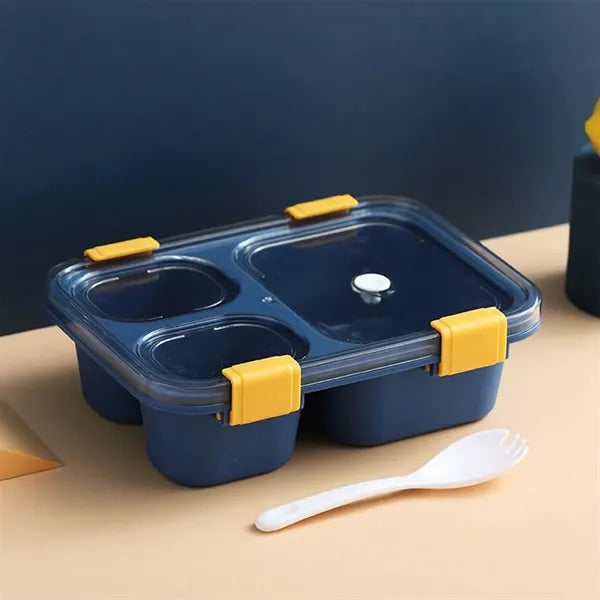 Lunch Box Kids Compartment Insulated School Office