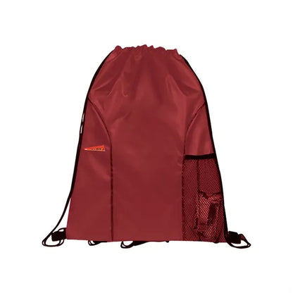 Dual Pocket Drawstring Backpack
