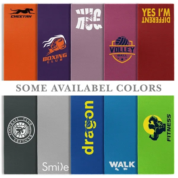 Screen Printed Super Dry Cooling Towel ( 11.8" x 31.5" )