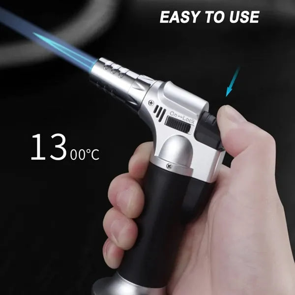 Multifunctional Refillable Butane Torch Windproof Lighter