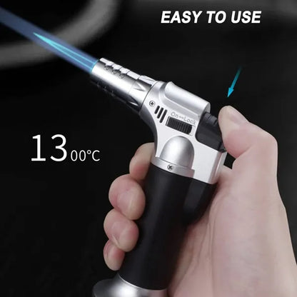 Multifunctional Refillable Butane Torch Windproof Lighter