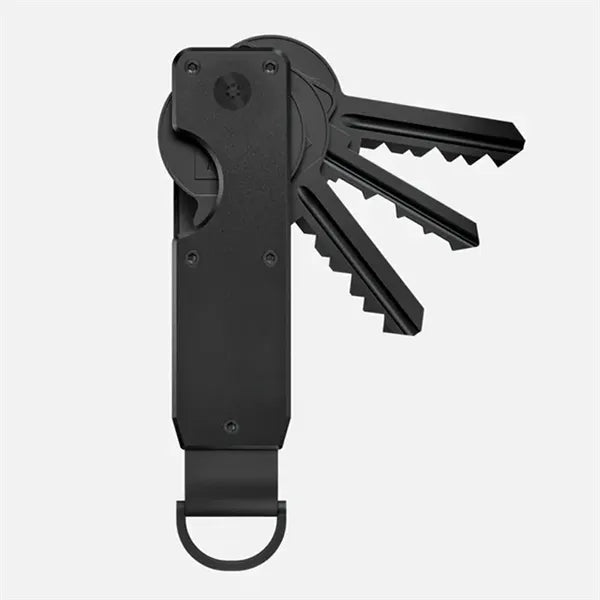 Compact Metallic Keychain