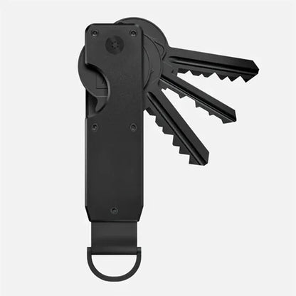 Compact Metallic Keychain