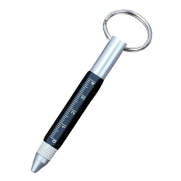 6 in 1 Multitool Tech Tool Pen Ballpoint Ruler  Screwdriver