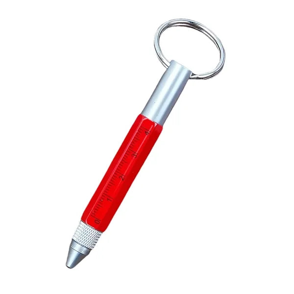 6 in 1 Multitool Tech Tool Pen Ballpoint Ruler  Screwdriver