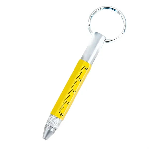 6 in 1 Multitool Tech Tool Pen Ballpoint Ruler  Screwdriver