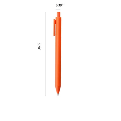 Plastic Click Action Matte Finish Gel Ink Ballpoint Pen
