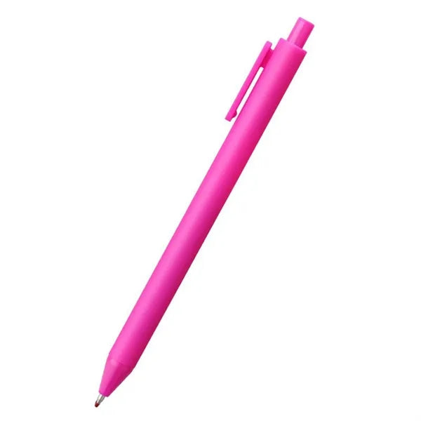 Plastic Click Action Matte Finish Gel Ink Ballpoint Pen