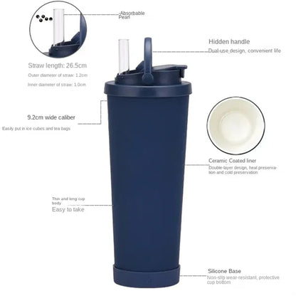 28oz Stainless Steel Tumbler with lid