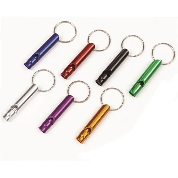 Safety Keychain Emergency Sturdy Light Extra Loud Whistle