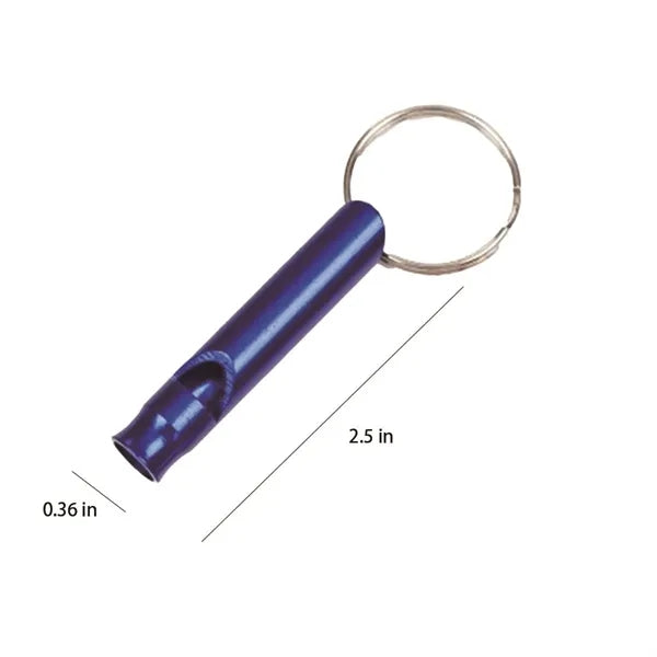 Safety Keychain Emergency Sturdy Light Extra Loud Whistle