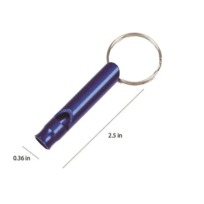 Safety Keychain Emergency Sturdy Light Extra Loud Whistle