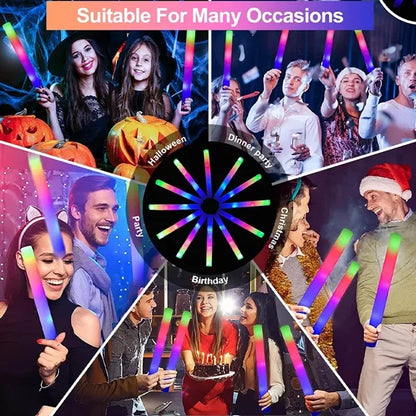 18'' LED Foam Sticks Light Up Baton